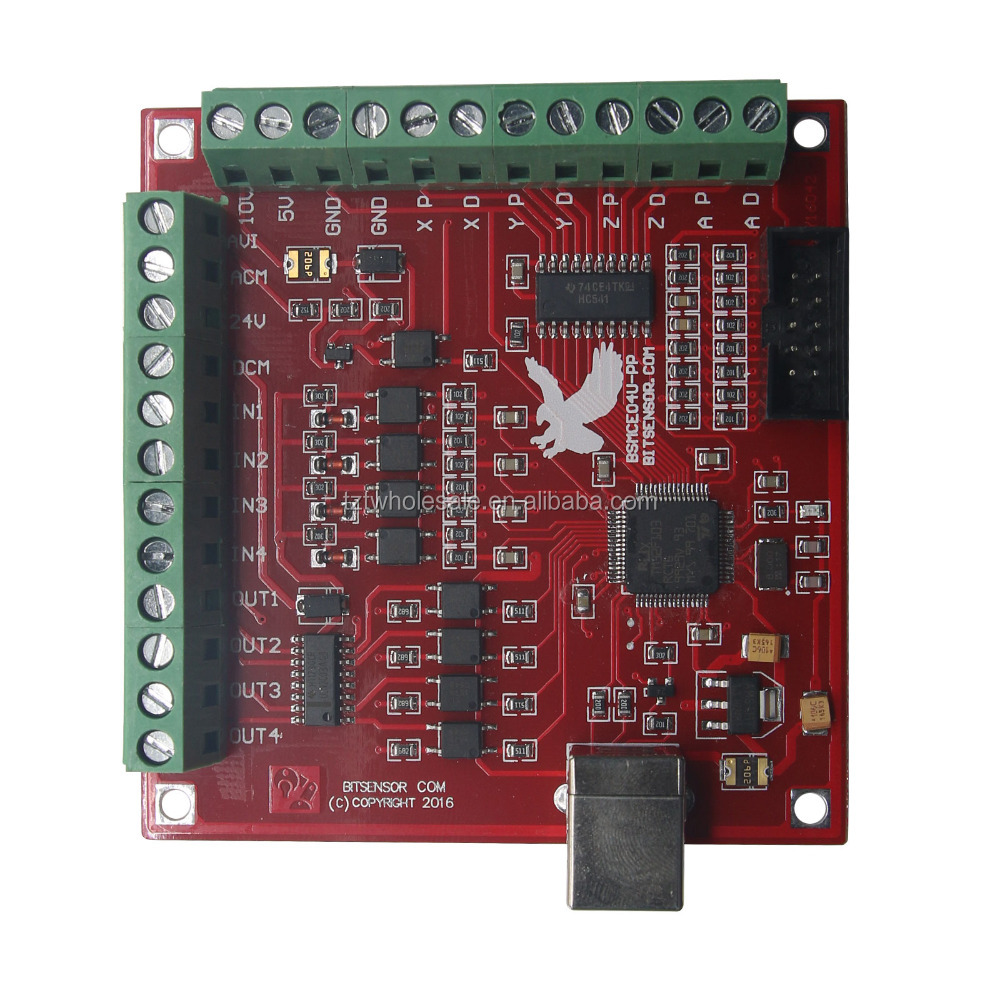 CNC USB MACH3 100Khz Breakout  - Mach3 Usb Cnc Controller 4 Axis 100Khz 评论和价格